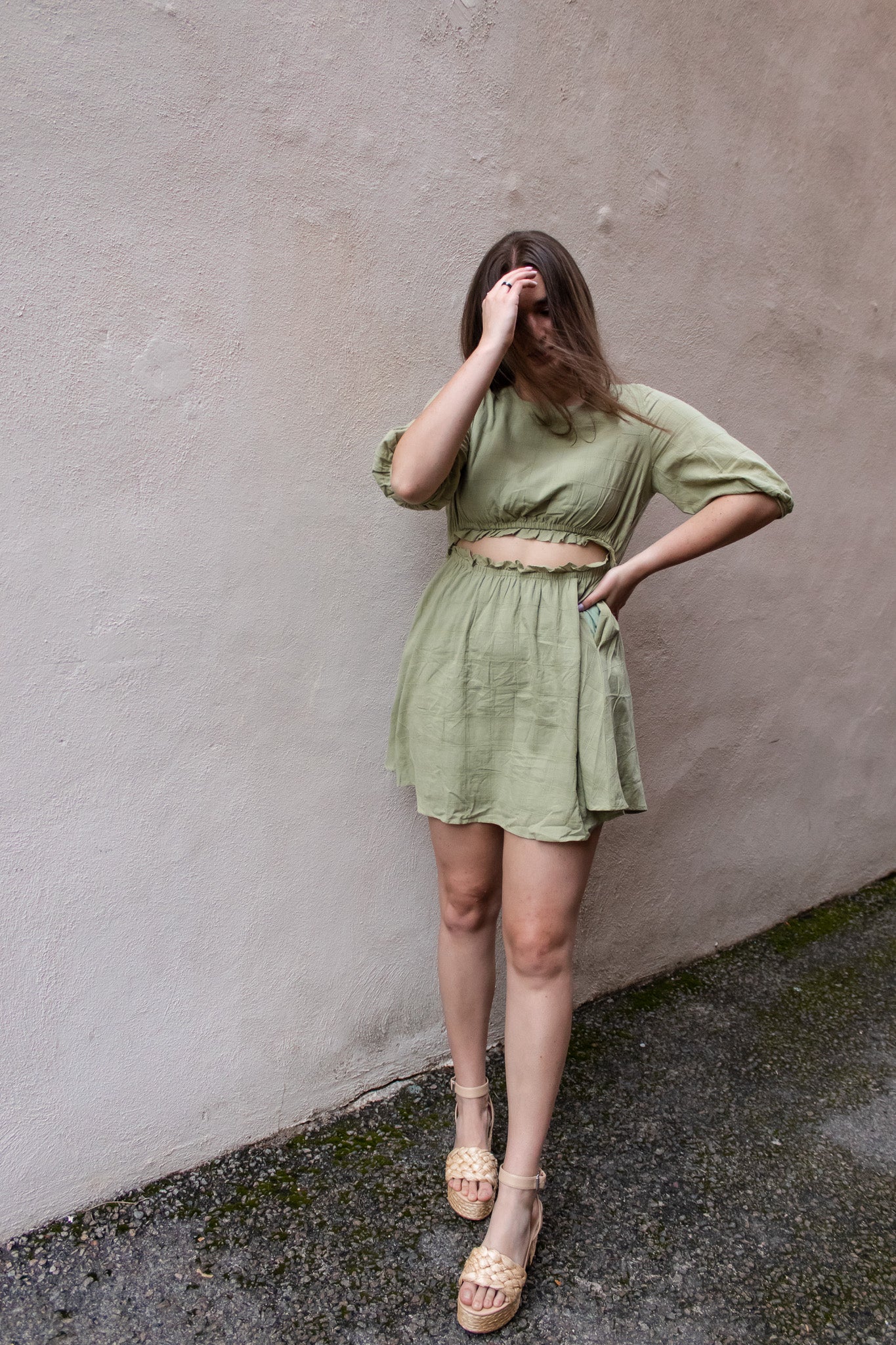 Sage Green Dress