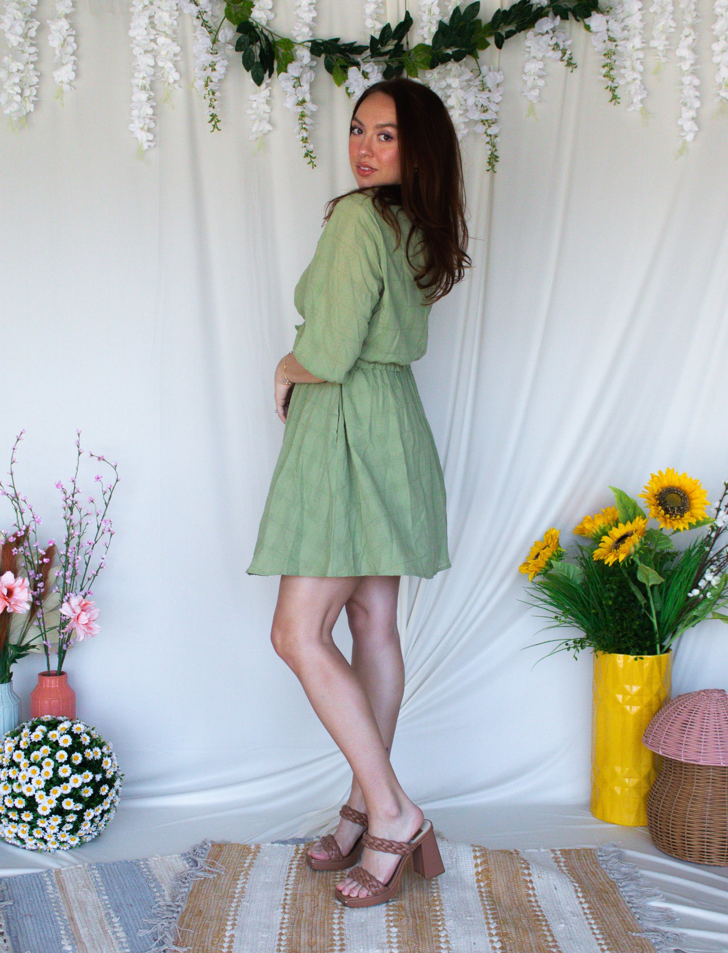Sage Green Dress