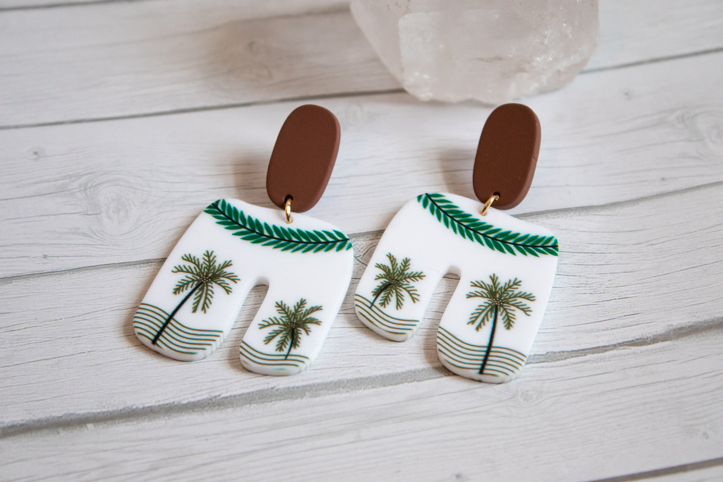 Palm Tree Earrings