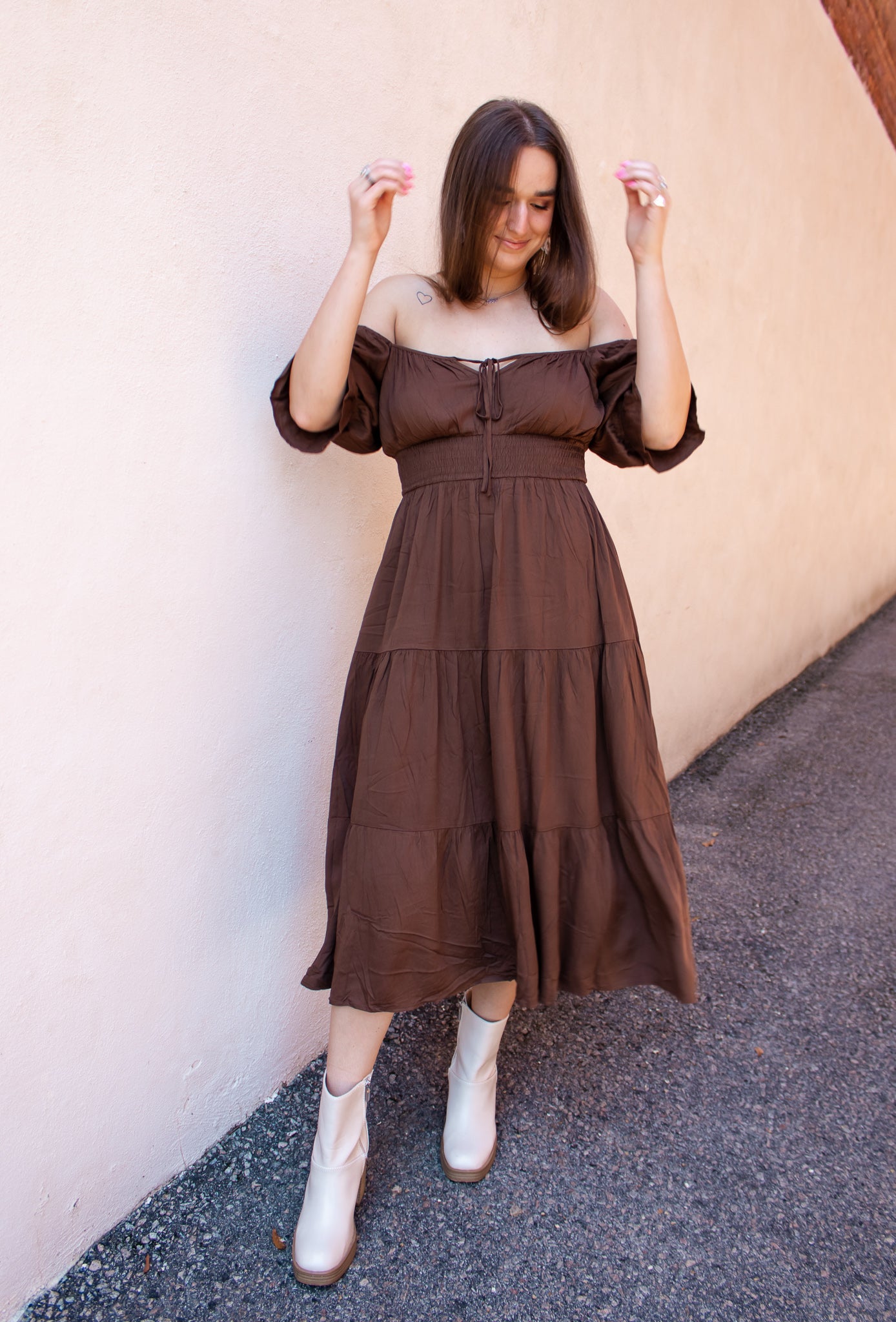 Brown Maxi Dress