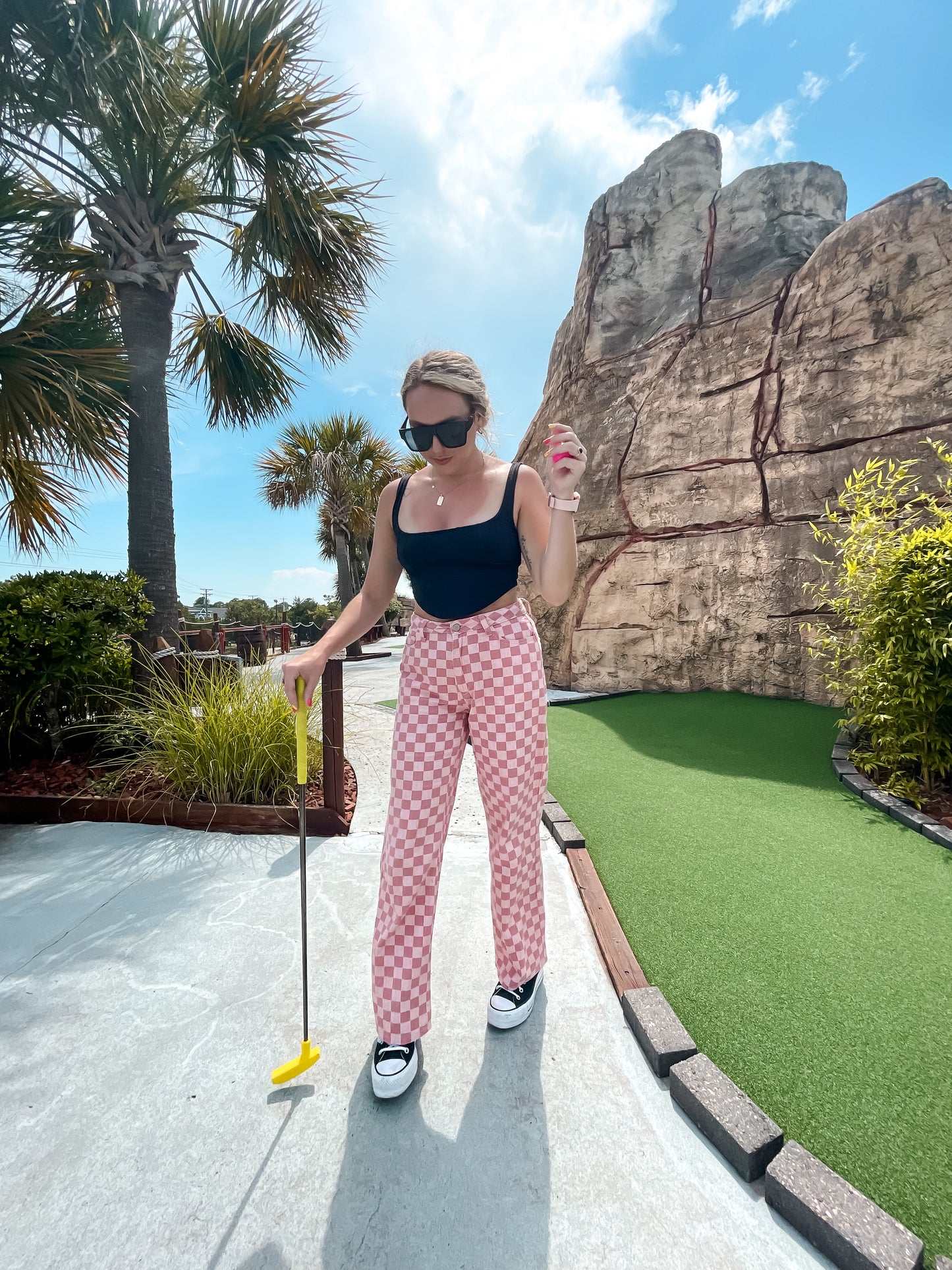 Pretty in Pink Pants