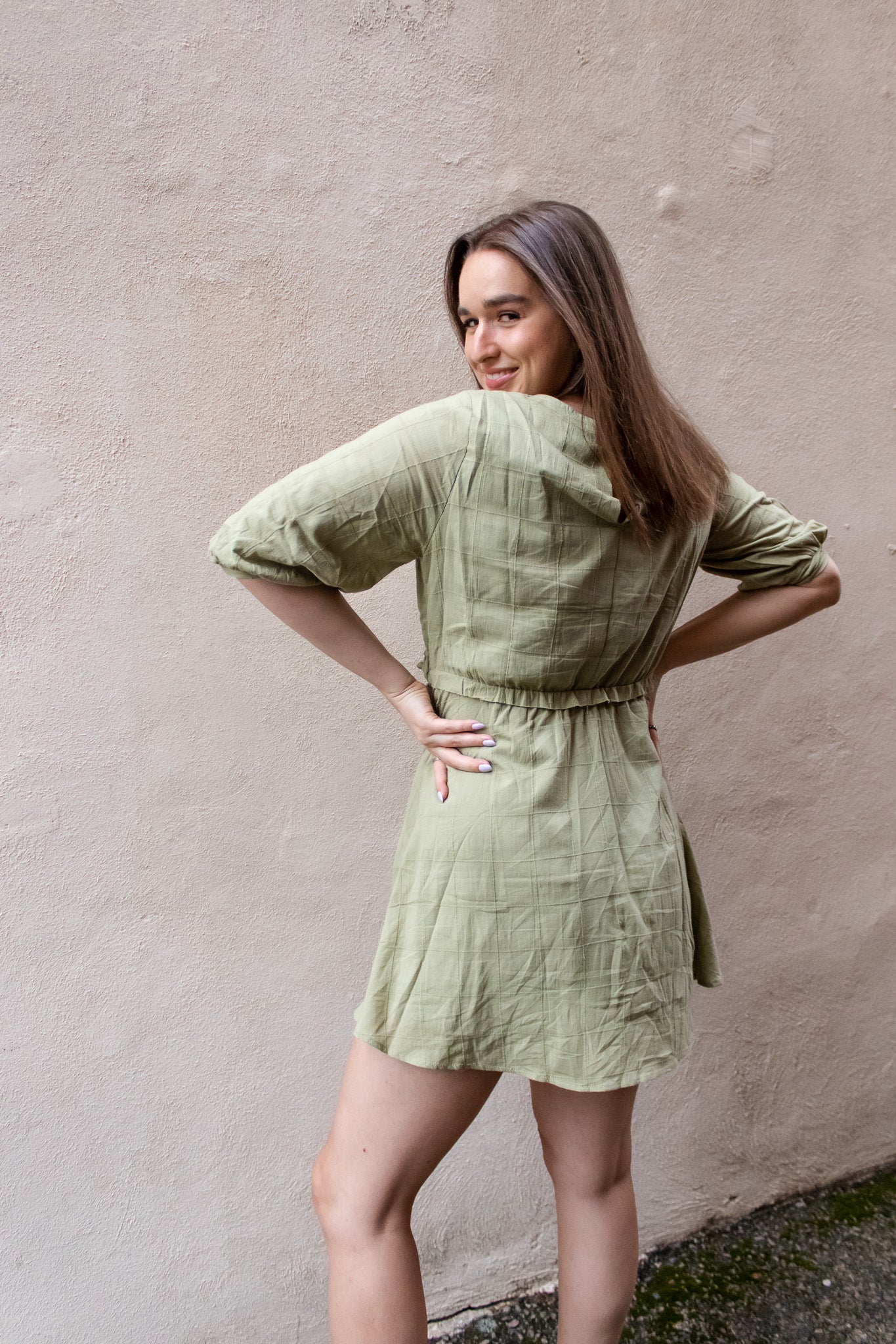 Sage Green Dress