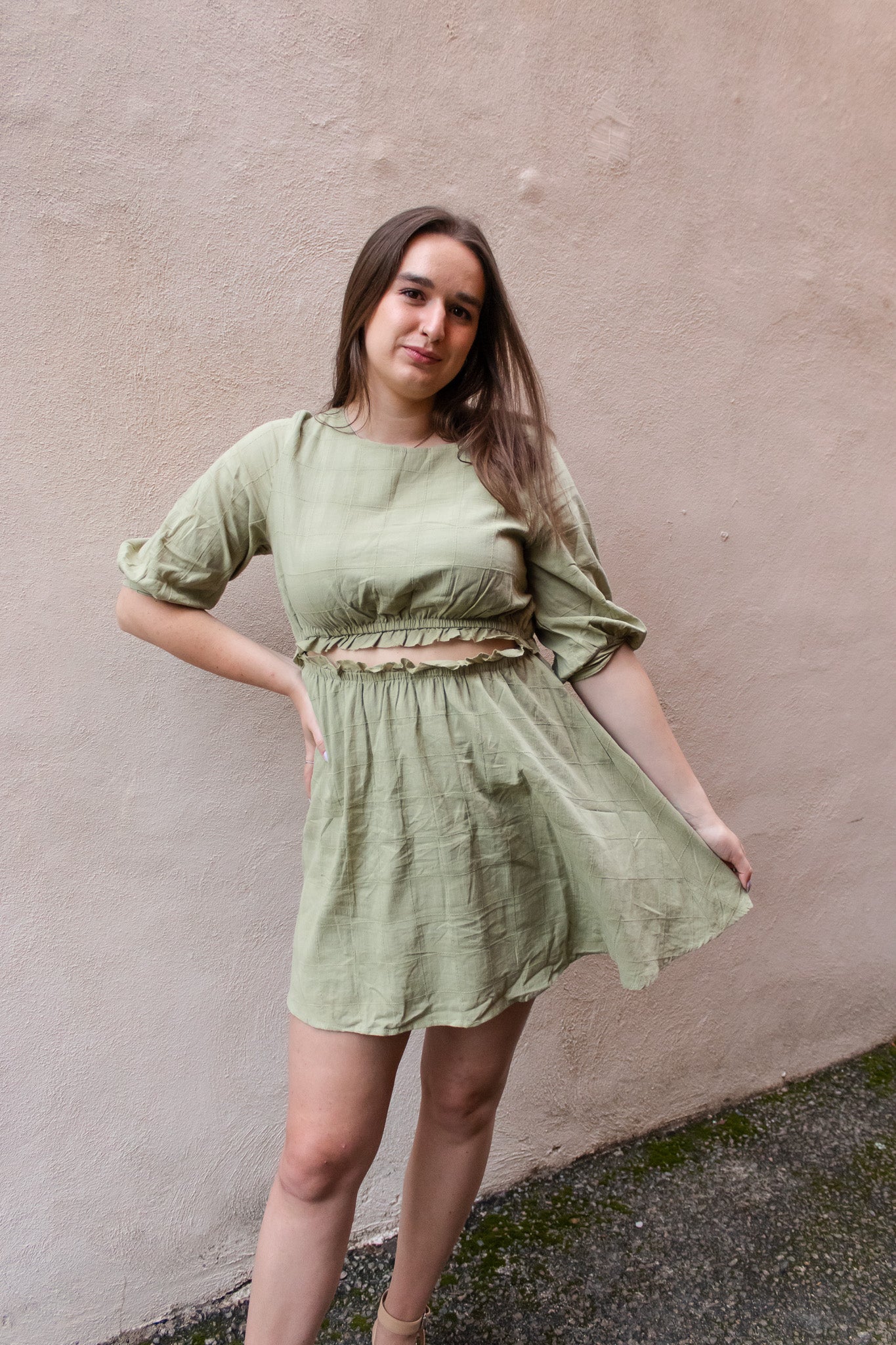 Sage Green Dress