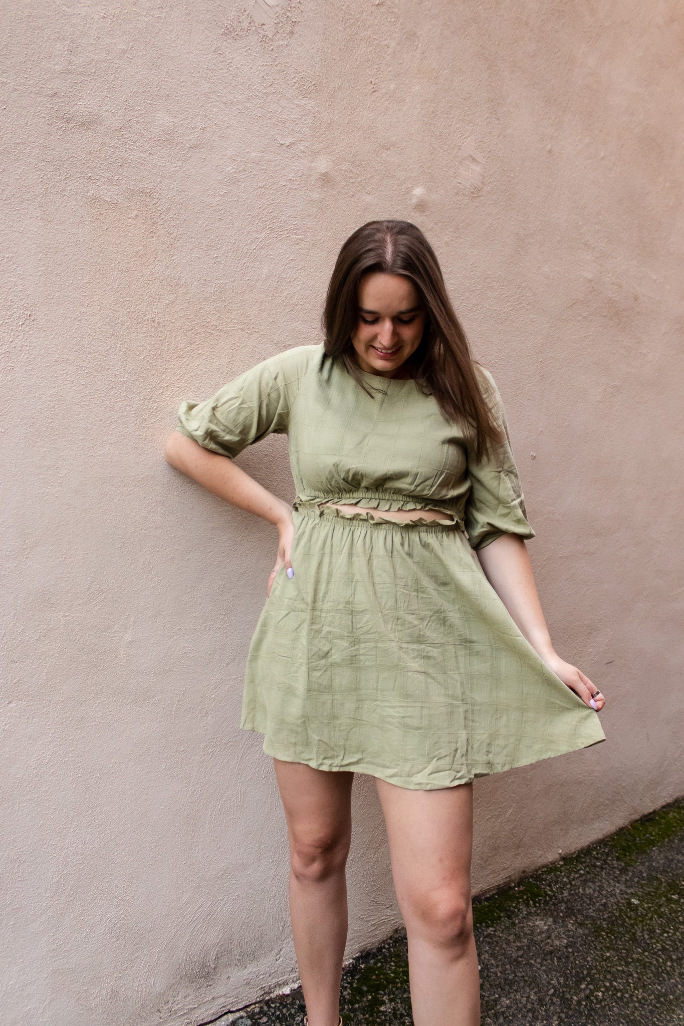 Sage Green Dress