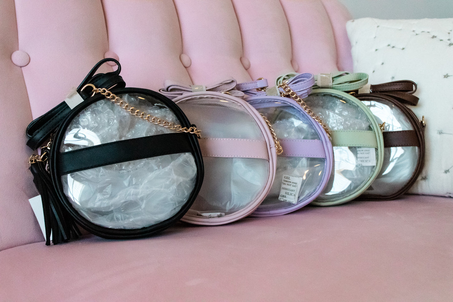 Stadium Approved Clear Circle Purse