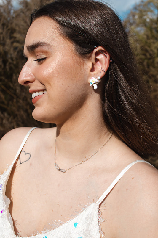 Mushroom Earrings