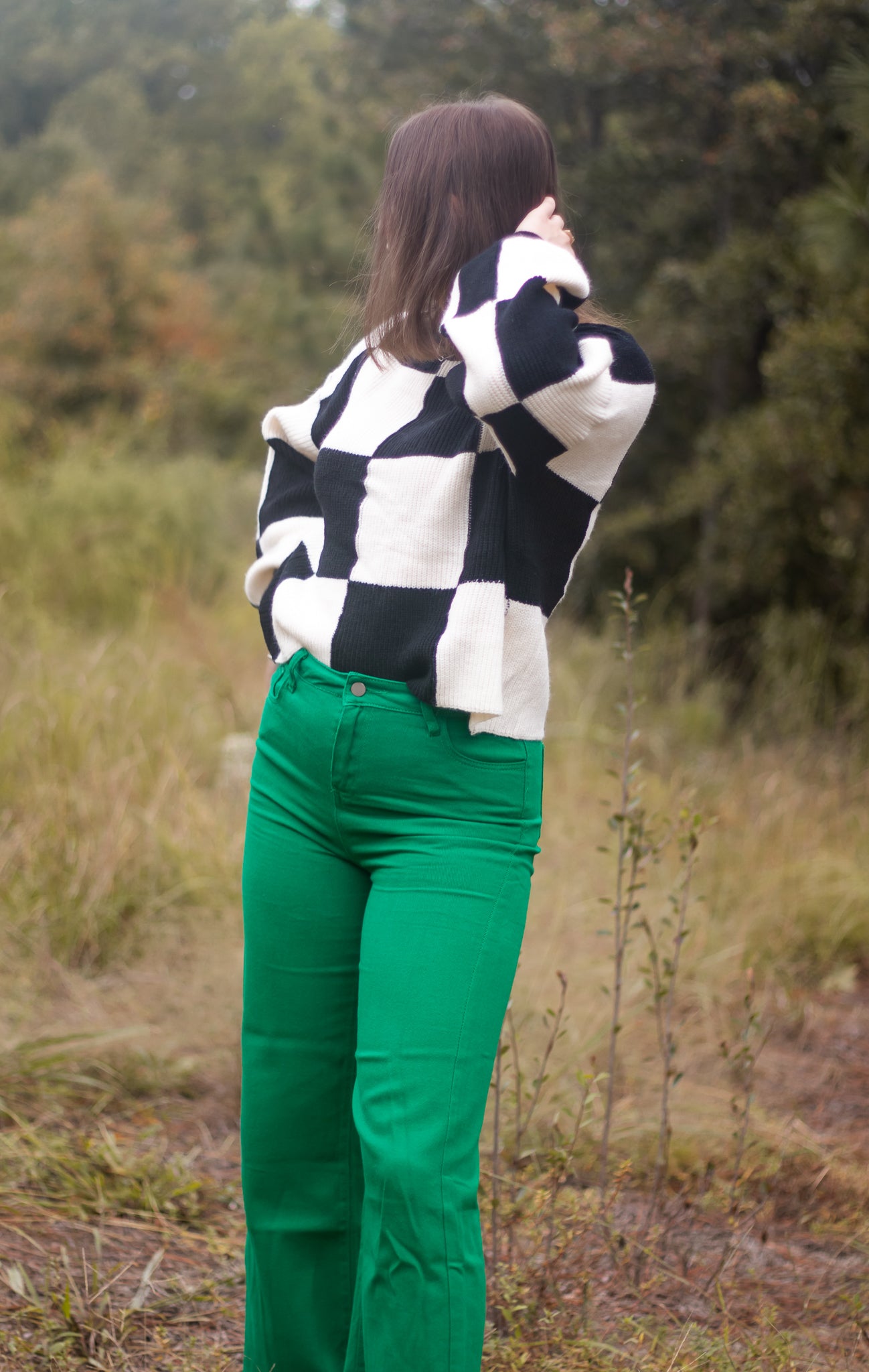 Checkered Sweater