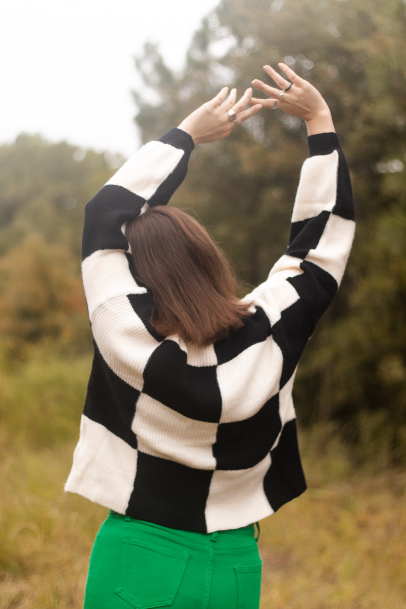 Checkered Sweater