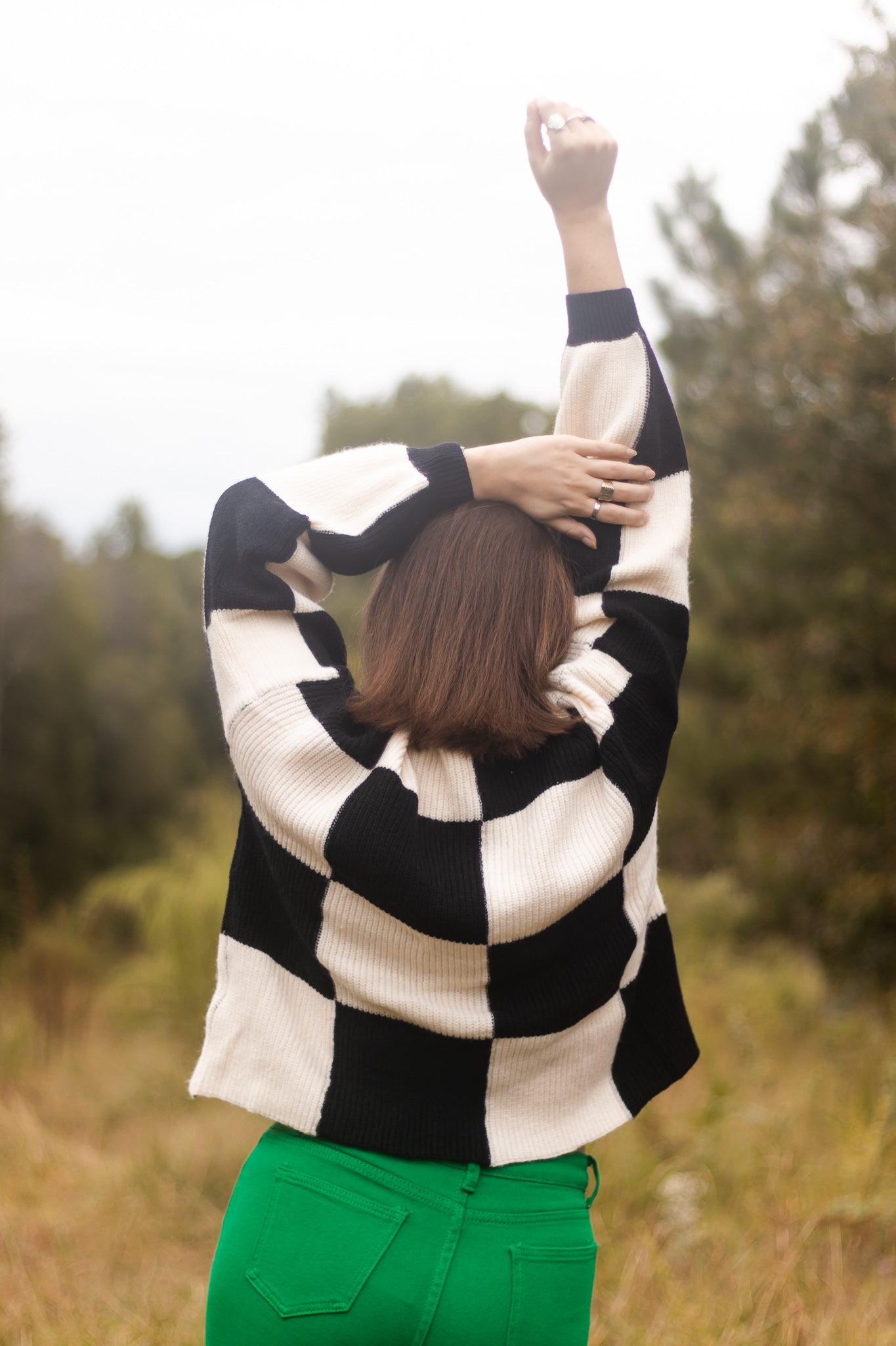 Checkered Sweater